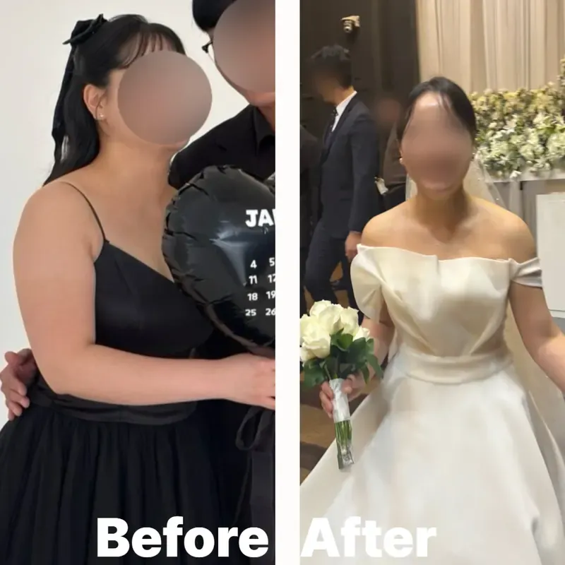 웨디아 여수웅천점 예비신부관리 고객의 웨딩 준비 모습